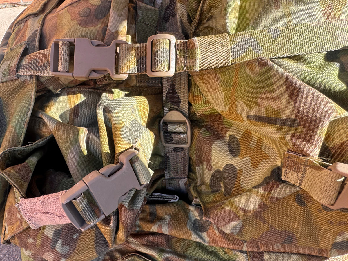 Field pack compression strap